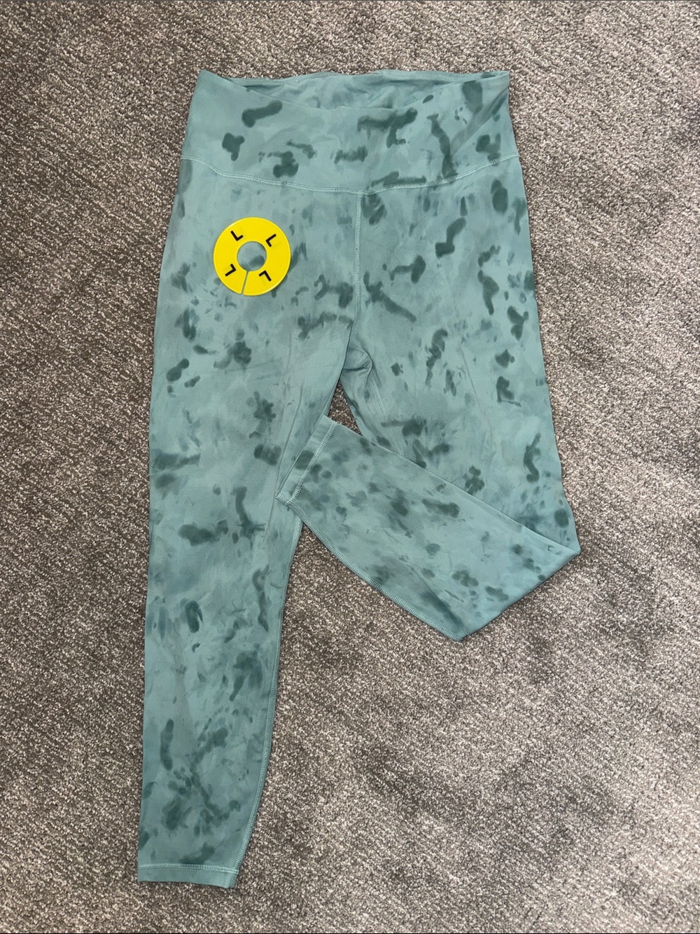 JoyLab Tie-Dye Leggings - Teal Green